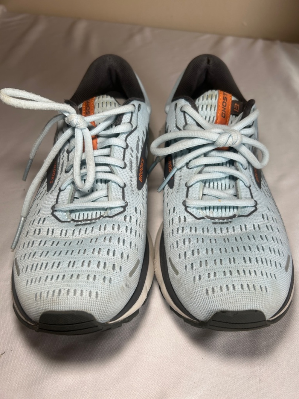 Brooks Ghost 13 Light Blue Running Athletic Shoes Size 8.5 - Picture 13 of 16